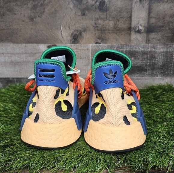 ADIDAS X PHARRELL WILLIAMS HU NMD ANIMAL PRINT Pulse Amber HP3221 - Picture 6 of 12